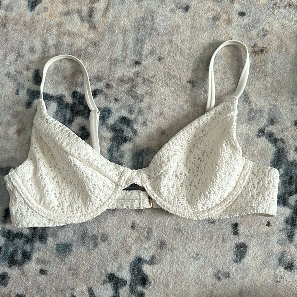 crochet bikini top